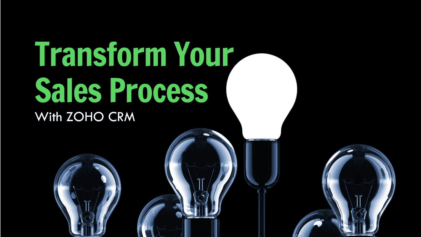 How ZOHO CRM Transforms Your Sales Process